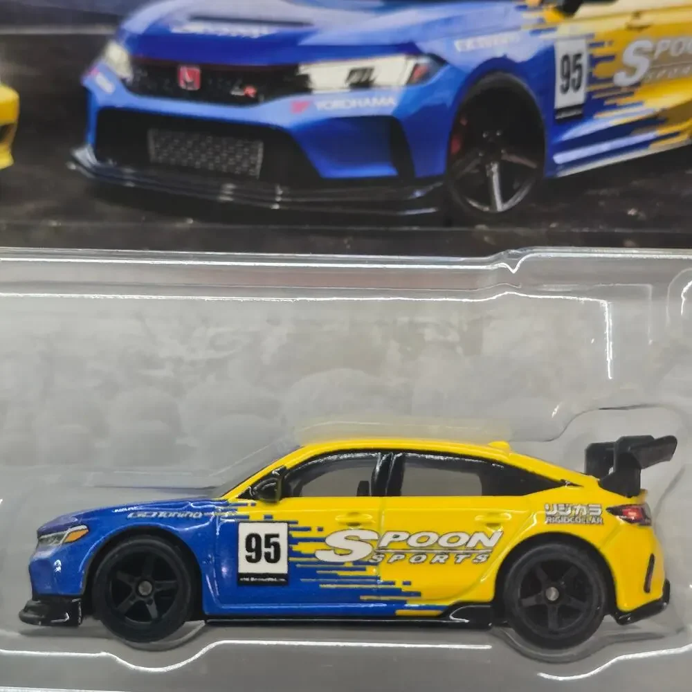 Hot Wheels Premium 2 Pack Honda Civic Type R EK9 FK8 JDM Car Culture 1:64 Spoon